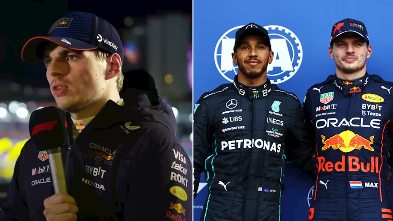 Max Verstappen reveals his true feelings on Lewis Hamilton after being branded 'bully' by George Russell