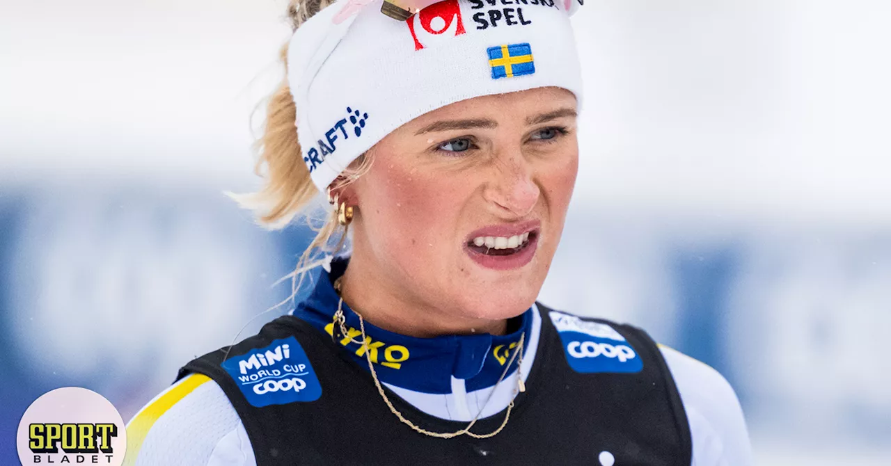 Beskedet: Frida Karlsson saknas i skiathlon