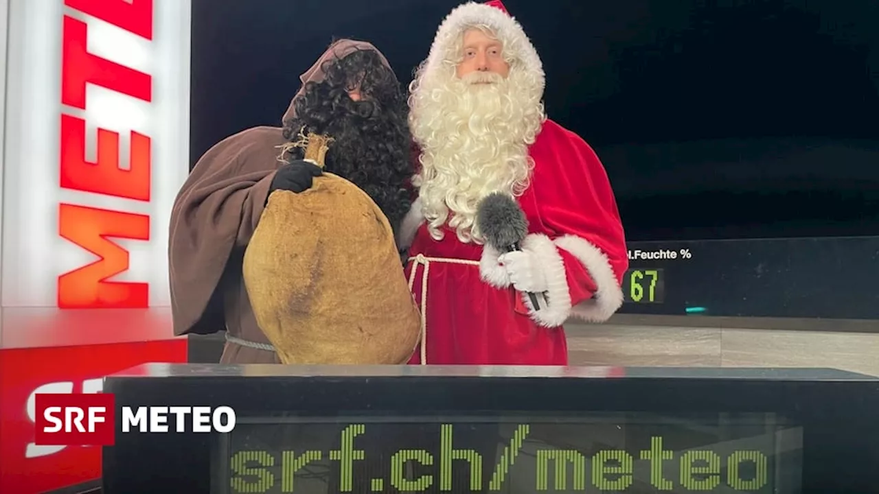  Aushilfe auf dem Meteodach: Samichlaus goes Meteo