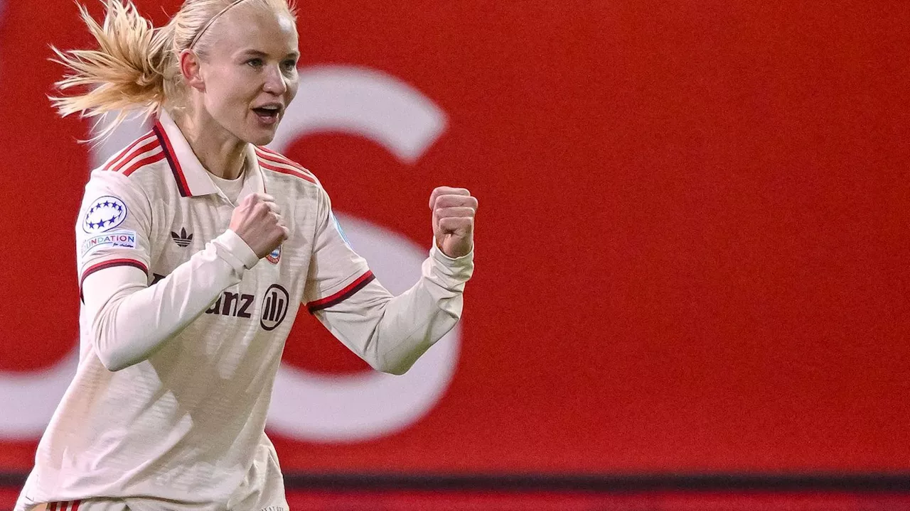 Fußball-Bundesliga: Nach Wolfsburg-Patzer: Bayern-Frauen zurück an Spitze