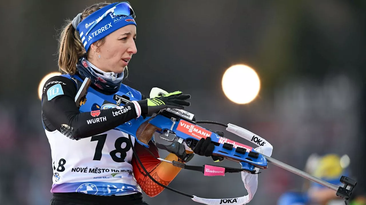 Sprint in Kontiolahti: Biathletin Preuß verpasst Podest um eine Zehntelsekunde