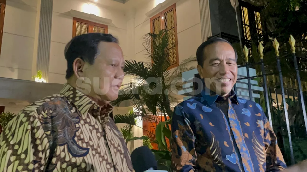 Dasco Sebut Kedangan Jokowi ke Rumah Presiden Prabowo Jadi Kunjungan Balasan