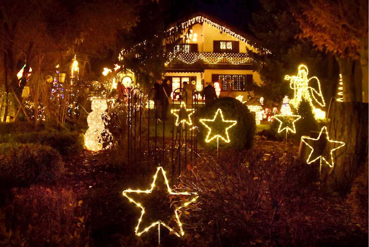 Seit 21 Jahren verwandeln Anna und Peter Huber ihr Haus in 'Christmas Hill' - und sammeln Spenden für krebskranke Kinder.