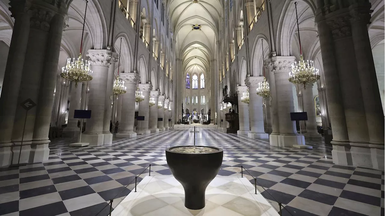 Pariser Wahrzeichen öffnet wieder: Die Notre-Dame nach dem Brand und heute