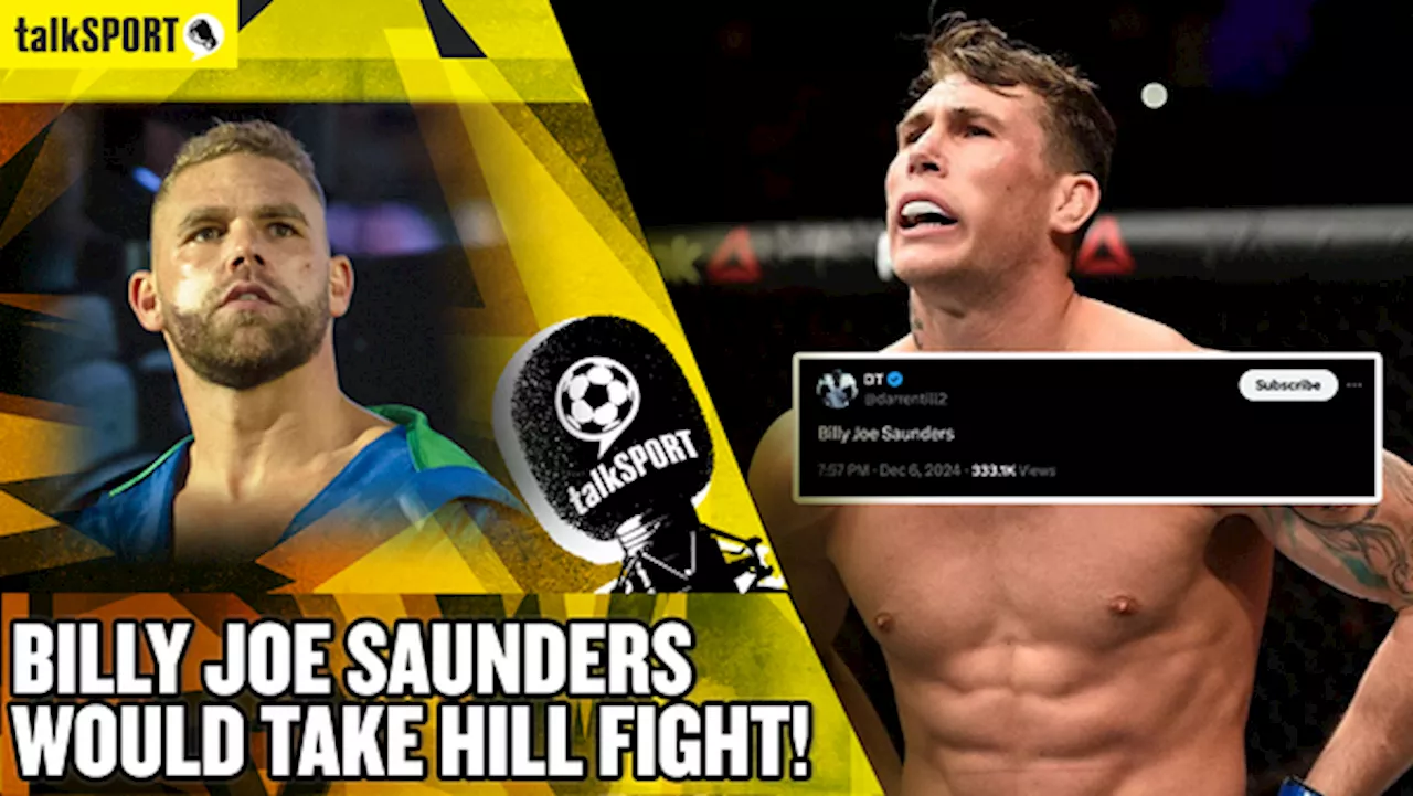 Billy Joe Saunders offers to fight Darren Till after Tommy fury pulls out of Misfits fight