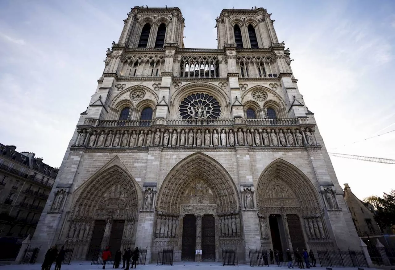 Trump in Paris for Notre Dame's reopening