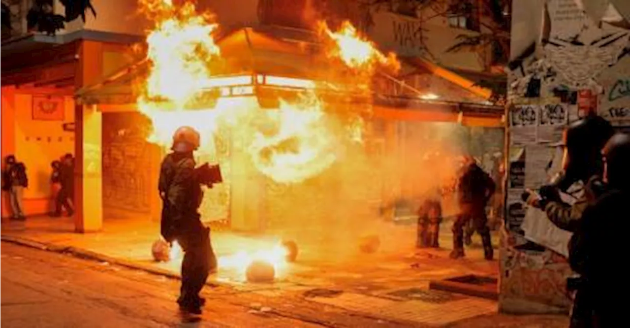 Clashes Erupt in Athens After March Commemorates 2008 Student Killing by Police