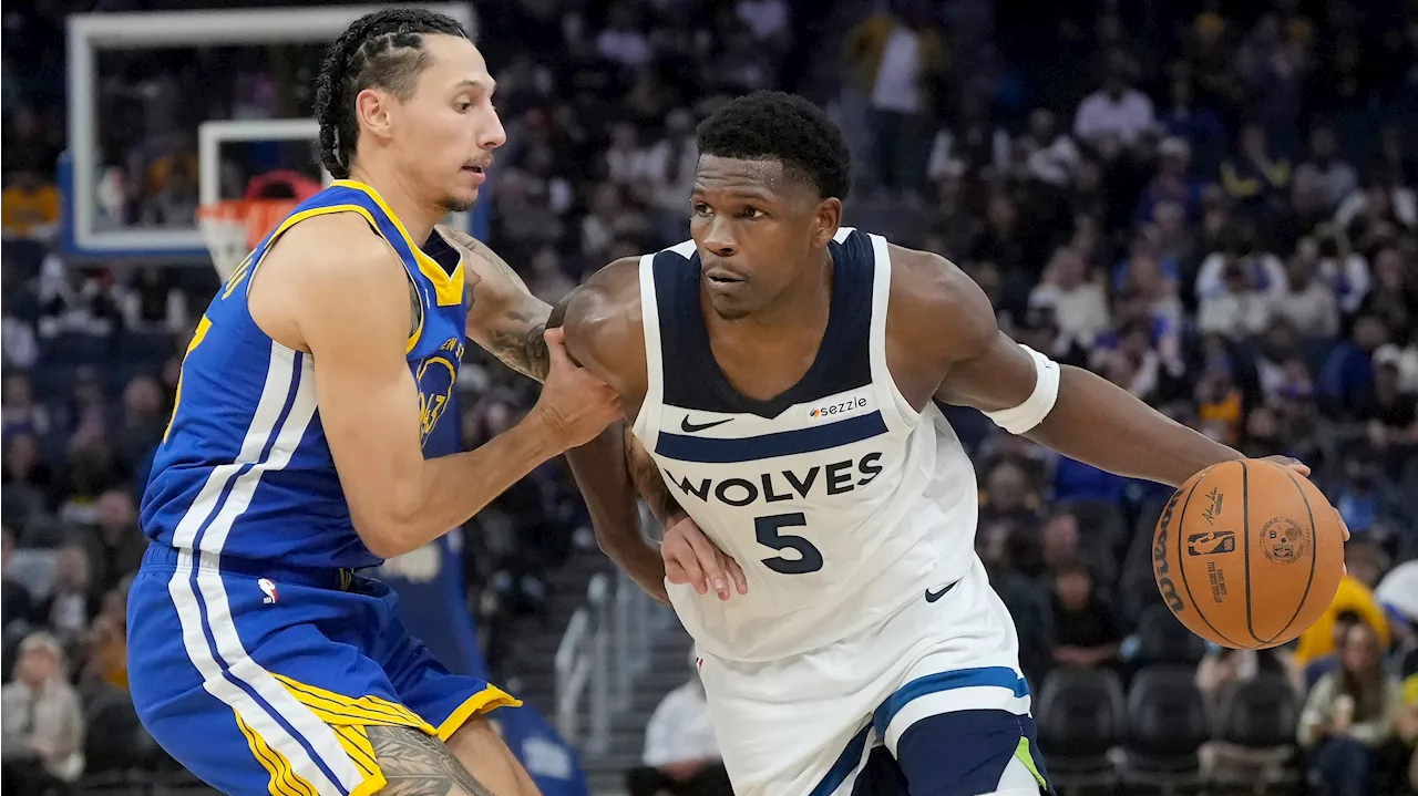 Edwards leads Timberwolves in win over Warriors