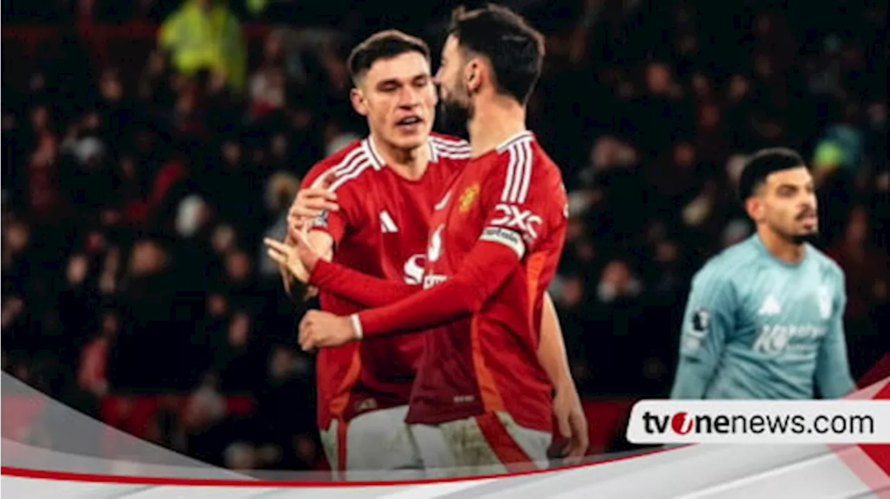 Hasil Liga Inggris 2024-2025: Manchester United Dipermalukan Nottingham Forest 2-3 di Old Trafford