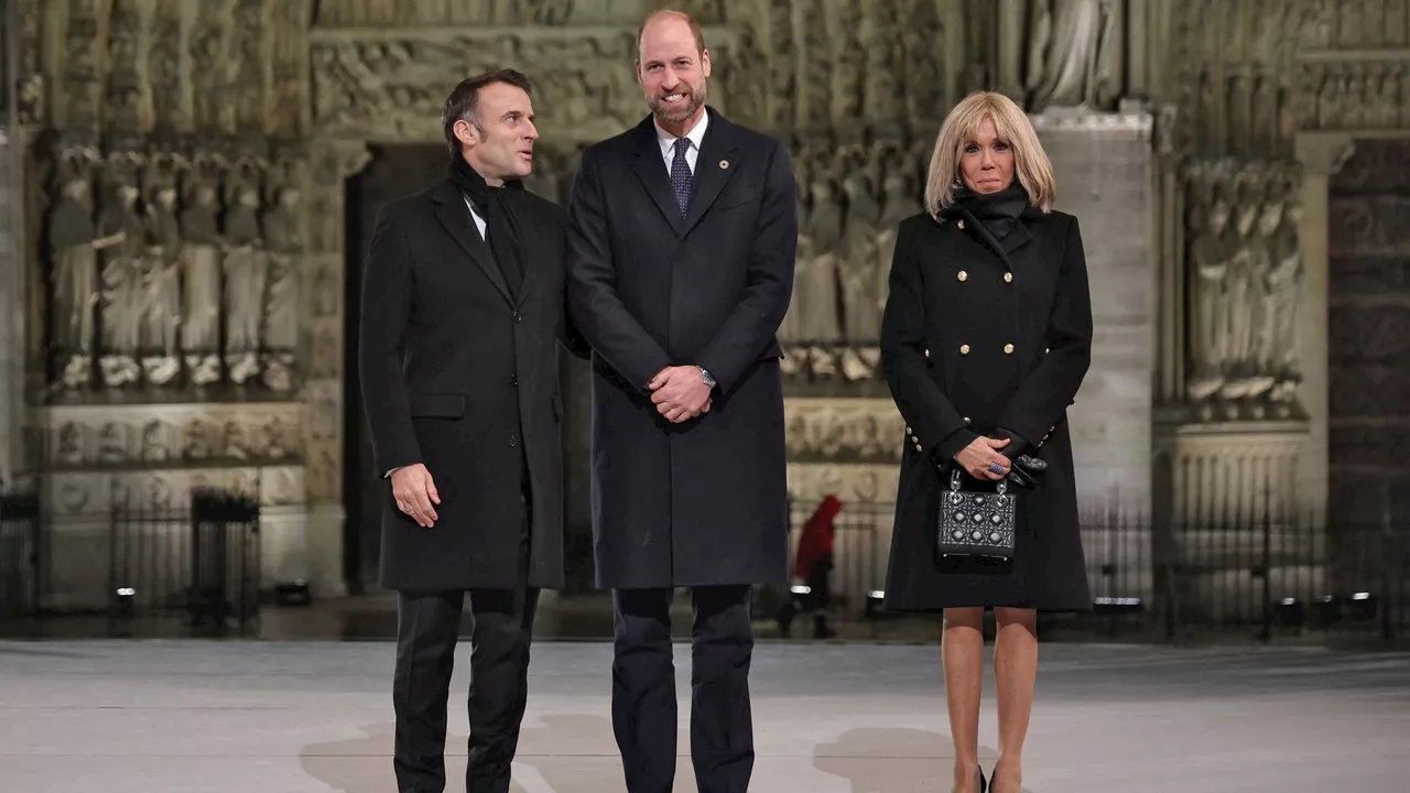 Dal principe William alla regina Mathilde del Belgio, i reali presenti alla riapertura di Notre-Dame