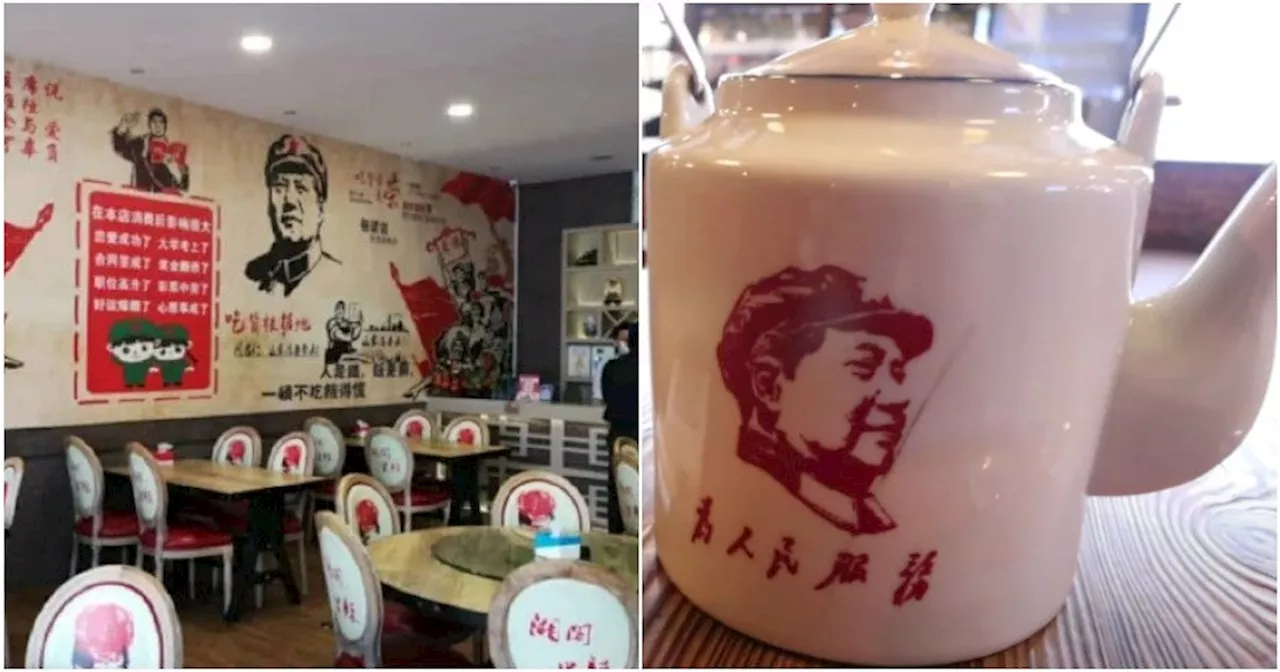 PDRM Raids Klang Restaurant Promoting Communism with Pics of Mao Ze Dong, Manager Arrested