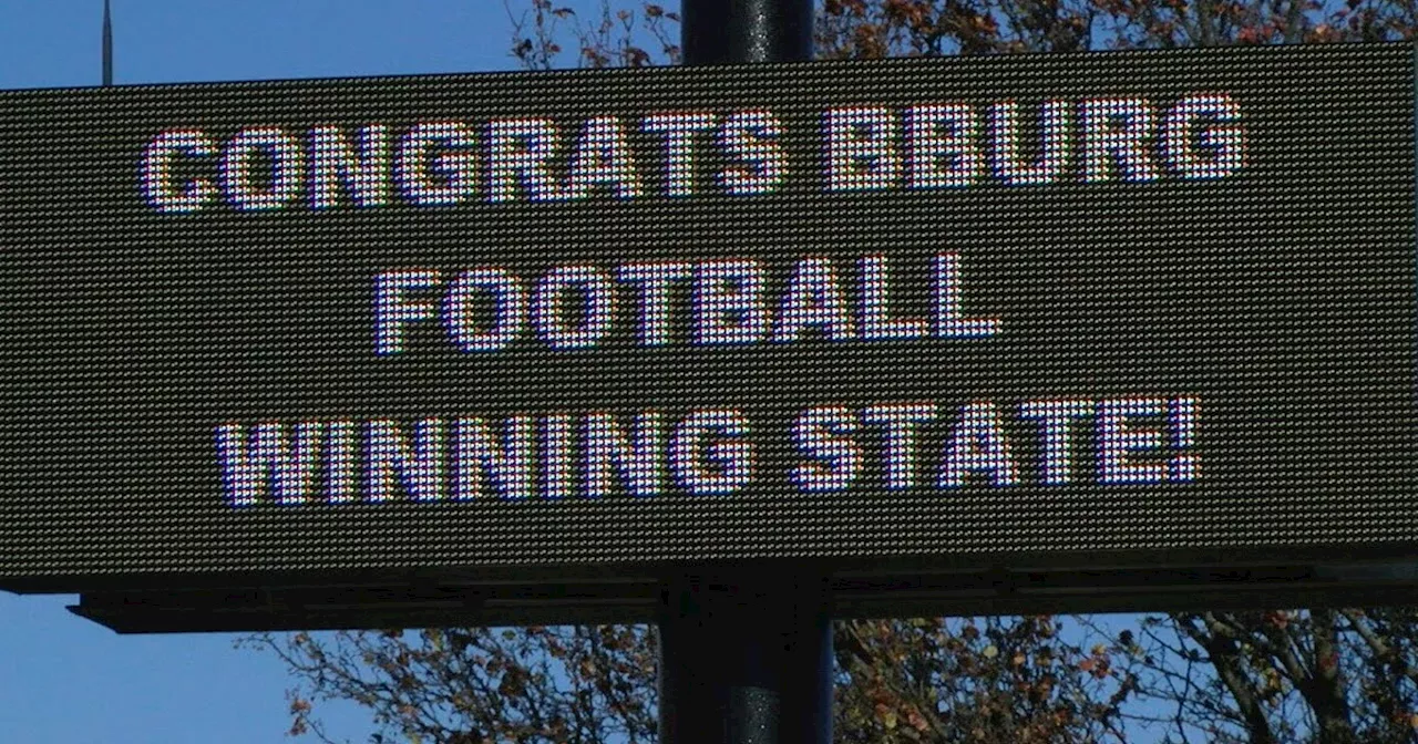 Brownsburg still celebrating first football title in nearly 40 years