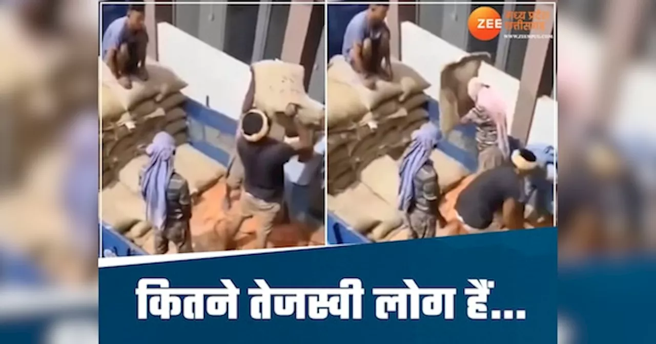 Funny Video: बोरी उठाने के लिए मजदूरों ने लगाया ऐसा दिमाग, वीडियो देख नहीं रुकेगी हंसी...