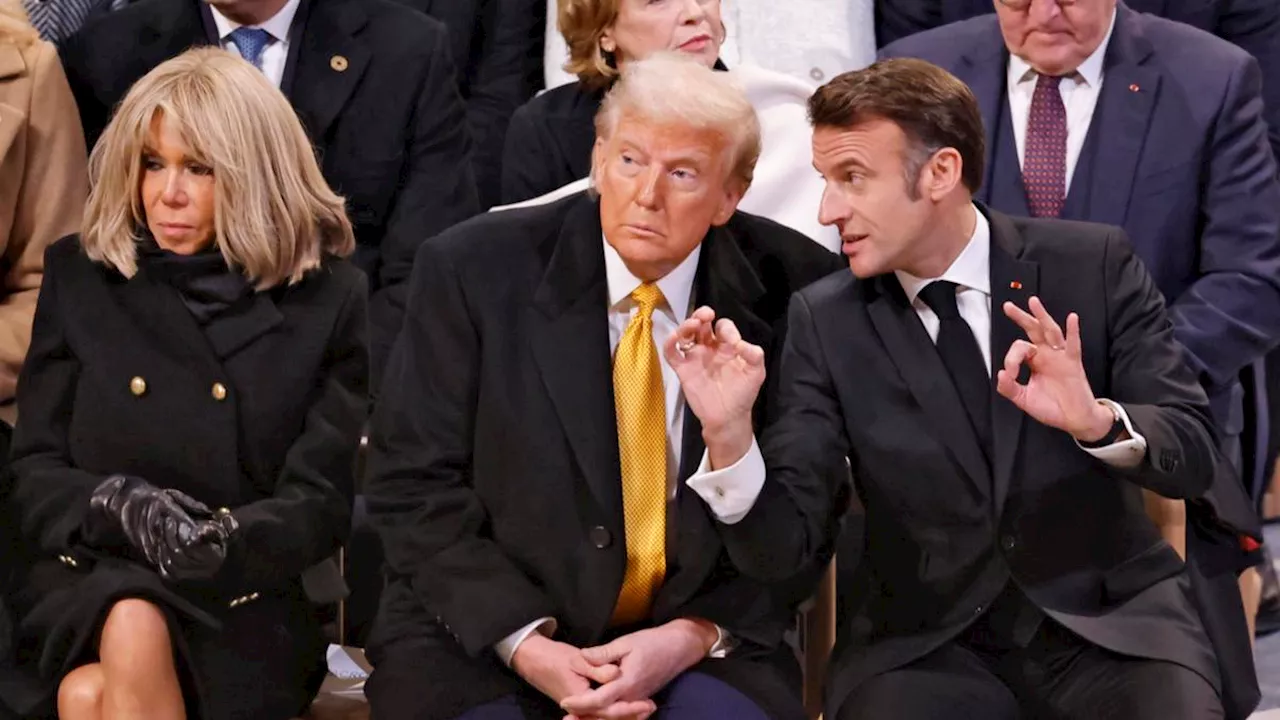 Emmanuel Macron delivers incoming US President Donald Trump a geo-political renaissance