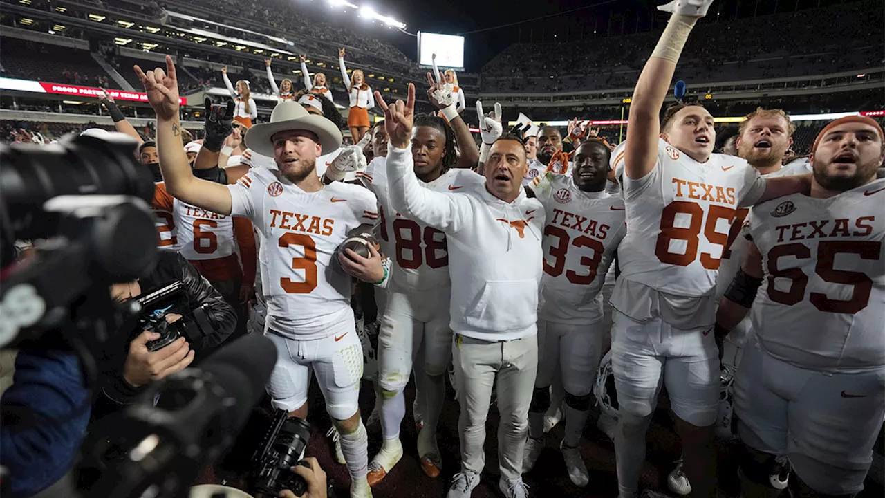 No. 5 Texas earns home field advantage in first round after making College Football Playoffs