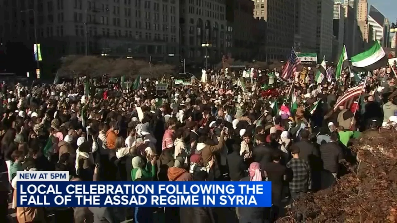 Syrian-Americans in Chicago celebrate downfall of Assad regime: 'My country is back'