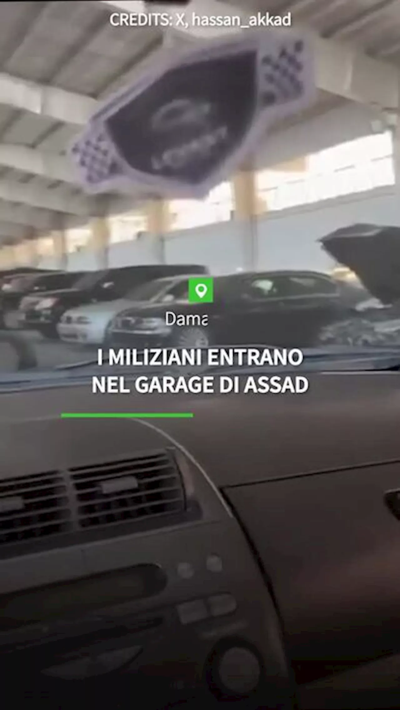 Damasco, i miliziani entrano nel garage di Assad