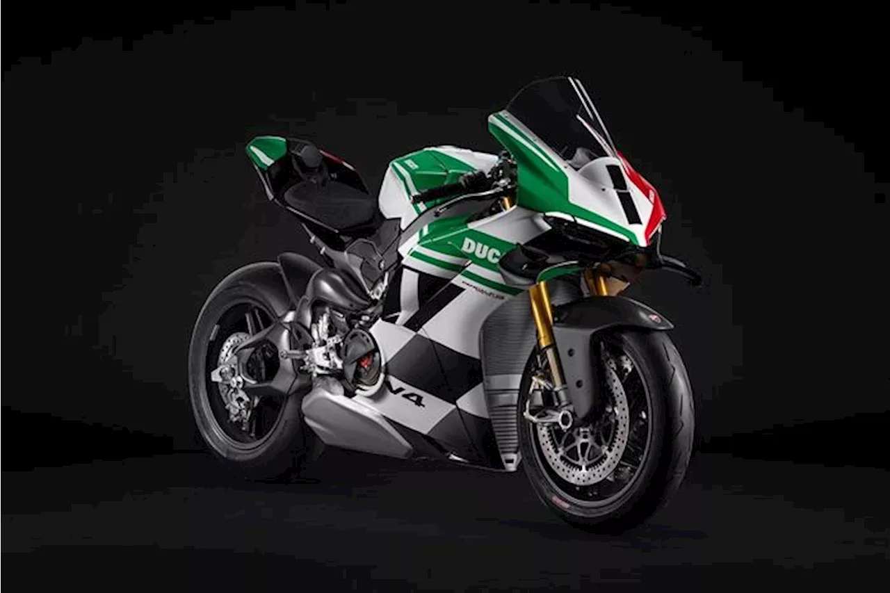 Ducati Panigale V4 Tricolore è tributo a made in Italy