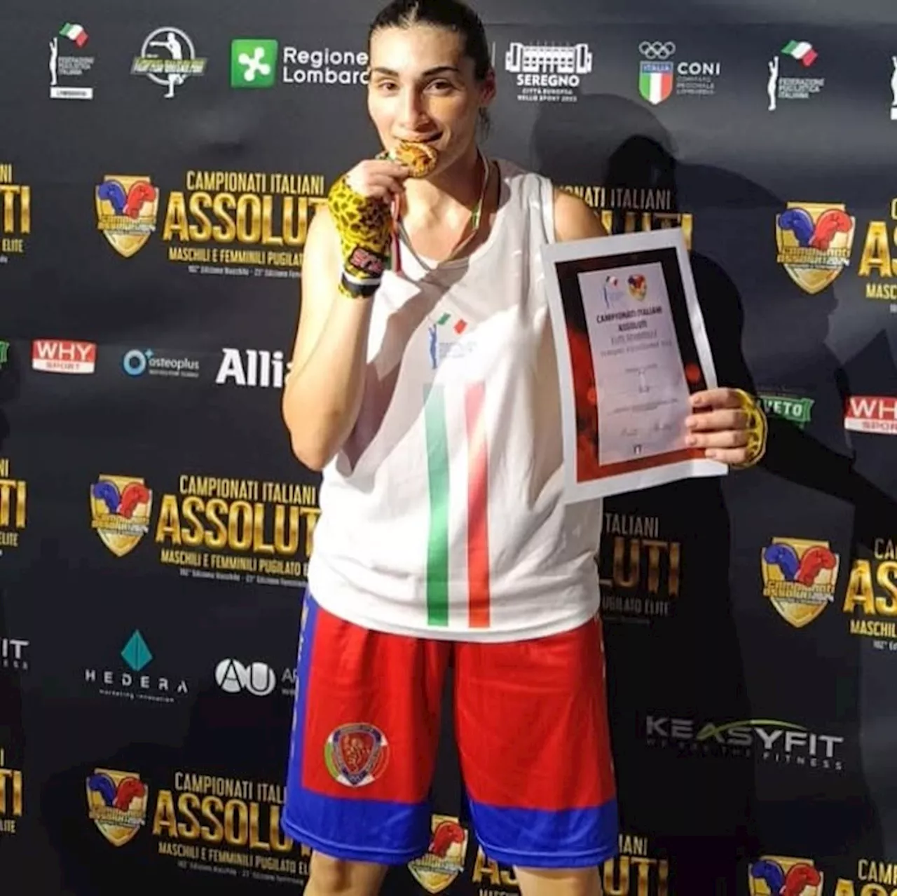 Pugilato: Campionati italiani elite, la Carini vince il titolo dei 63 kg