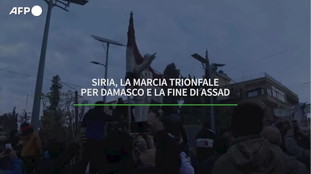 Siria, la marcia trionfale per Damasco e la fine di Assad