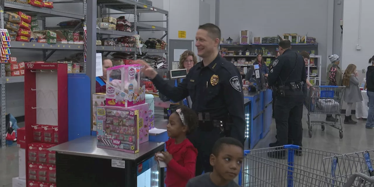 Anchorage law enforcement holds their annual ‘Shop with a Hero’ Saturday