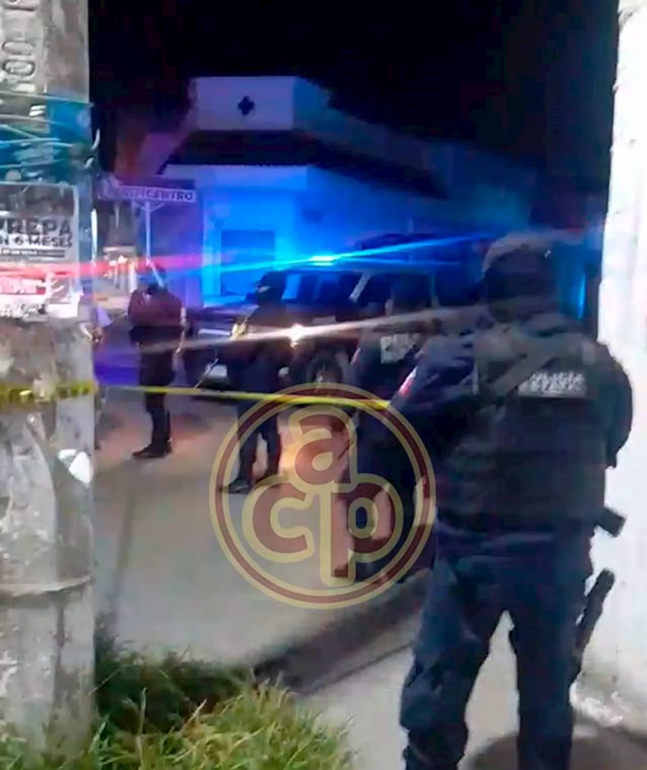 2 hombres fueron asesinados a balazos en el centro de Perote