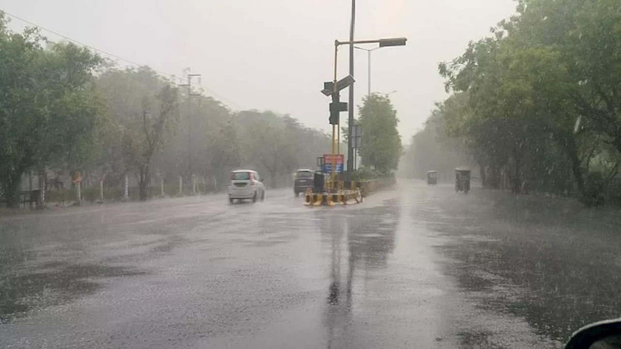 Rain in Delhi-NCR: राजधानी समेत नोएडा में बारिश, ठंडी हवा से सर्द हुआ मौसम; तापमान में गिरावट