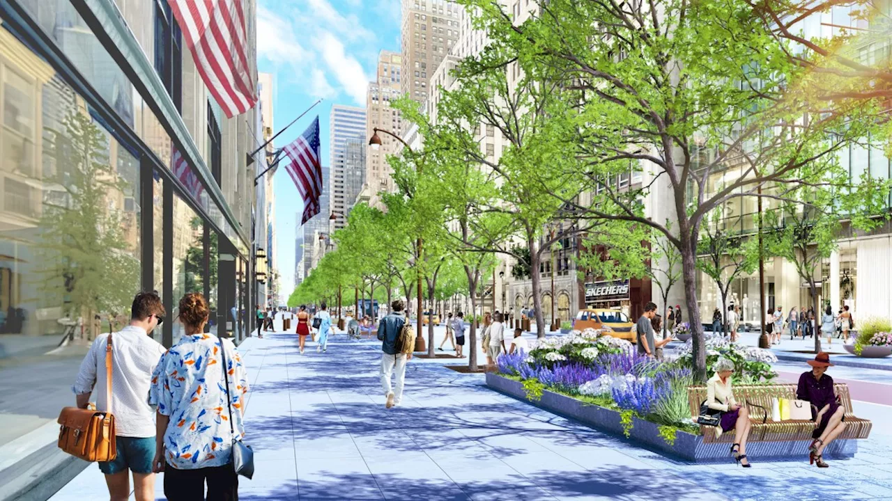 Walk this way: Fifth Avenue to become a pedestrian paradise in $150 million+ redesign plan