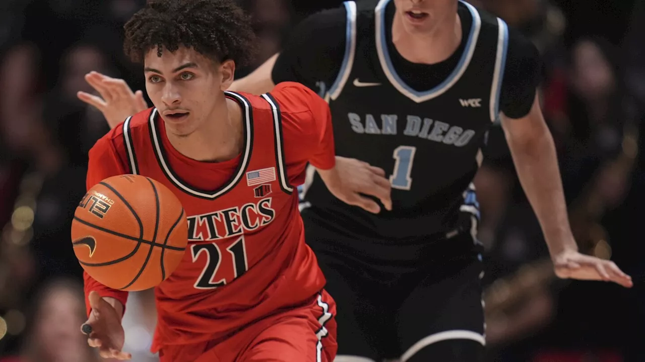 Boyd scores 17 points and No. 24 San Diego State beats crosstown rival San Diego 74-57