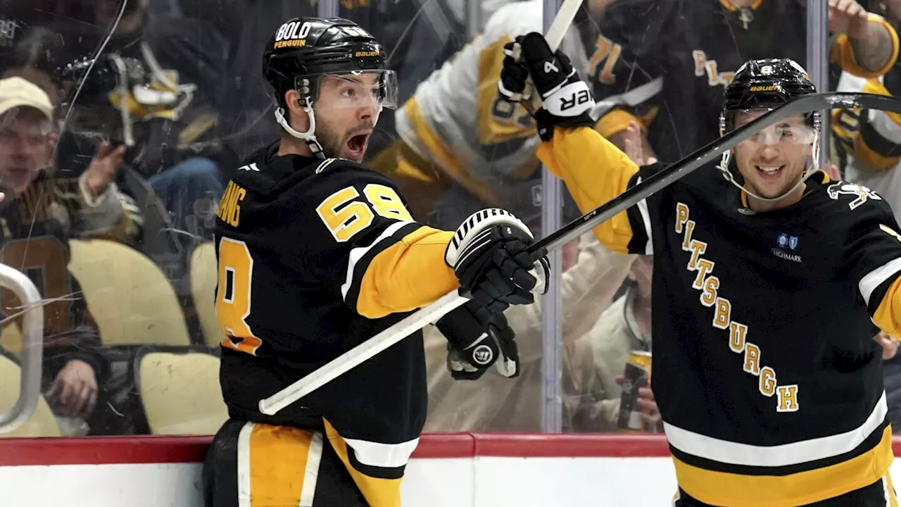 Bunting scores decisive power-play goal to power Penguins past Maple Leafs 5-2