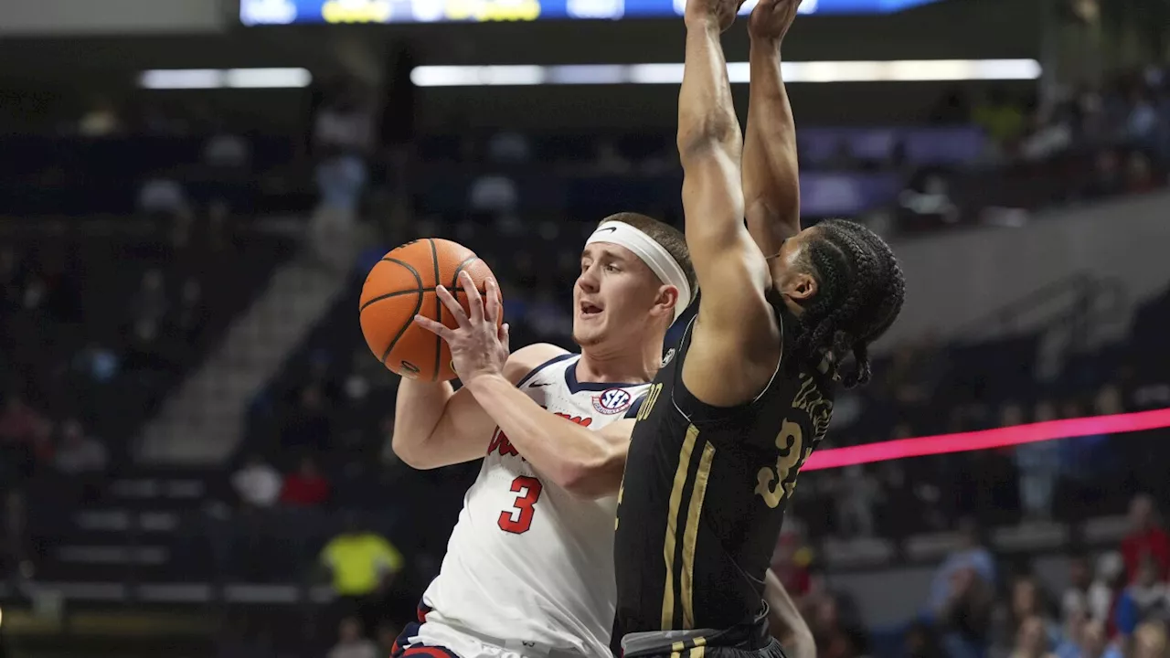 No. 23 Ole Miss uses 2nd half run to rout Lindenwood 86-53