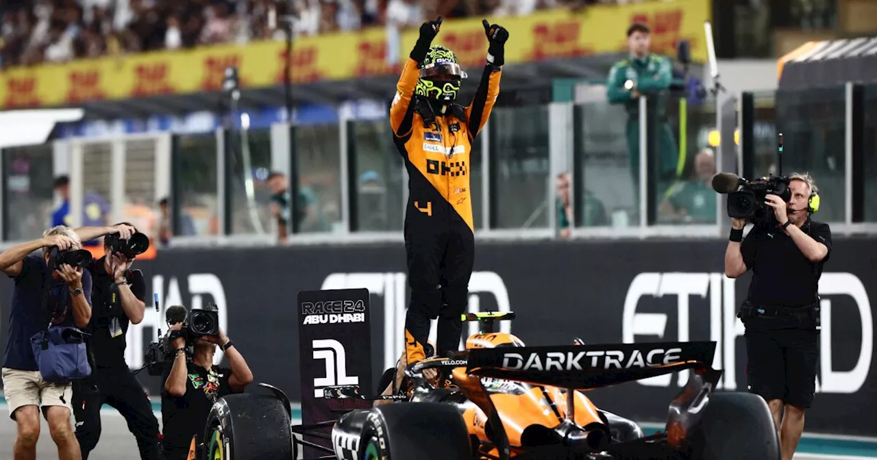 Lando Norris triunfa y McLaren celebra el Título de Constructores