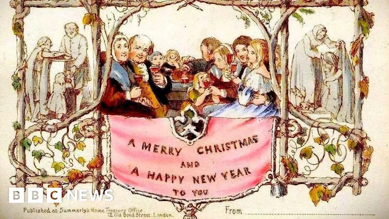 Shere: Sir Henry Cole's first Christmas card gets mixed reaction