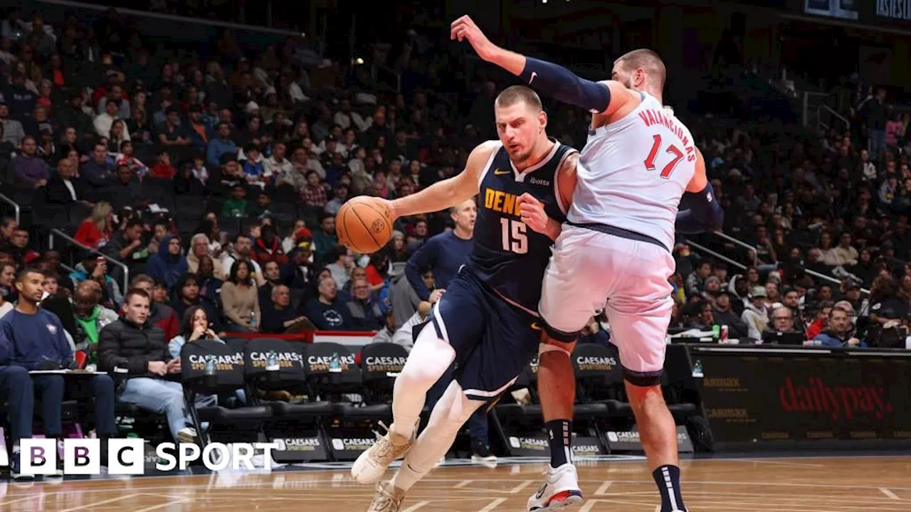 NBA: Nikola Jokic records 56 points career-high but Denver Nuggets lose to Washington Wizards