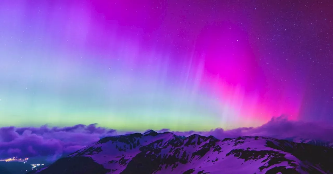 Japanische Forscher lokalisieren blaue Polarlichter