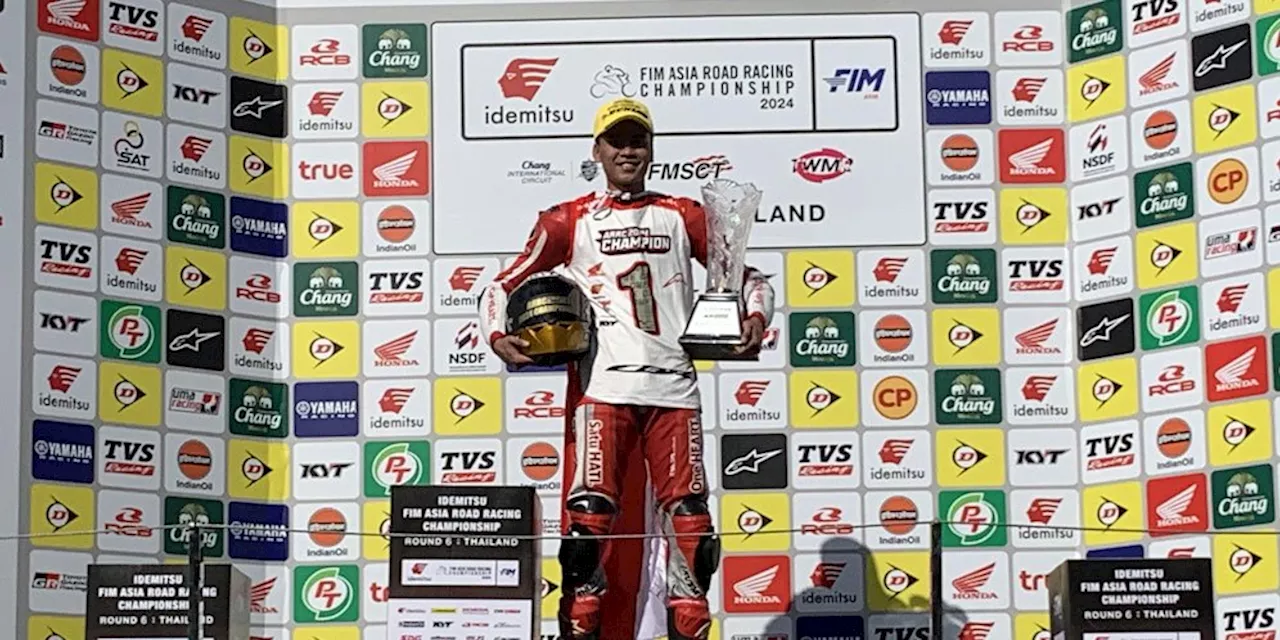 Herjun Atna Firdaus Dedikasikan Gelar Juara Asia untuk Tim Astra Honda Racing Team