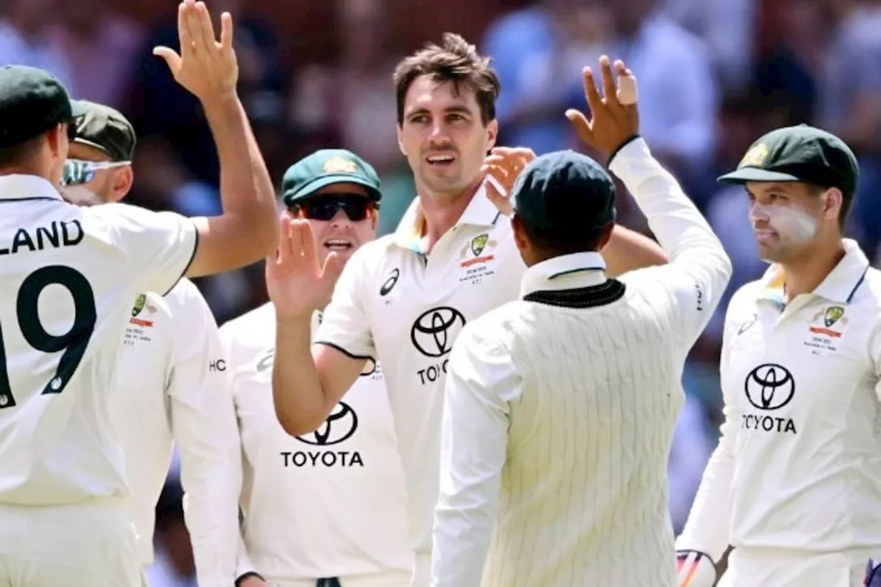 Australia defeats India by 10 wickets to tie Test series 1-1