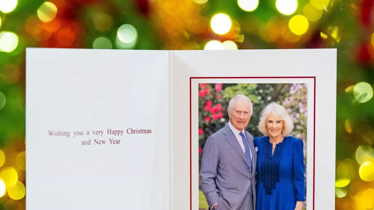 König Charles und Königin Camilla: Schlichtere Weihnachtskarte als vergangenes Jahr