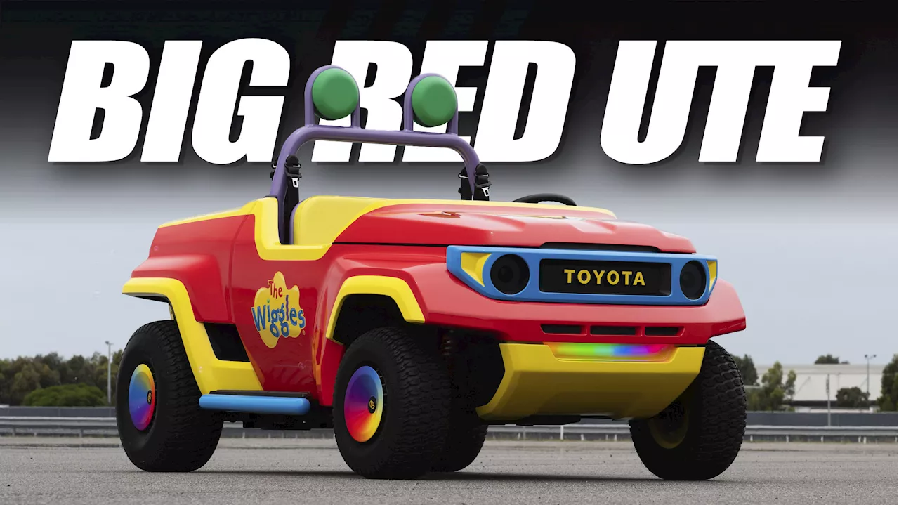 Toyota Big Red Ute Reimagines The Land Cruiser As A Kids’ EV For The Wiggles