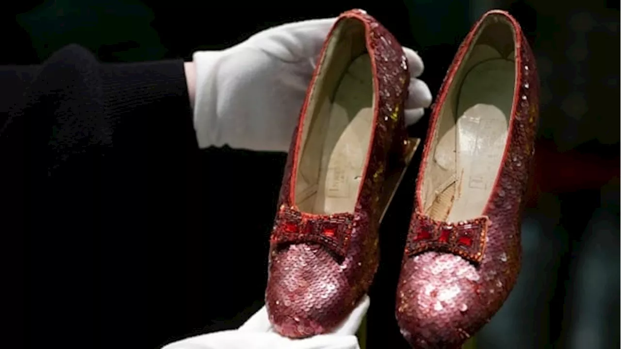 Ruby slippers worn by Judy Garland in The Wizard of Oz auctioned for $28M US