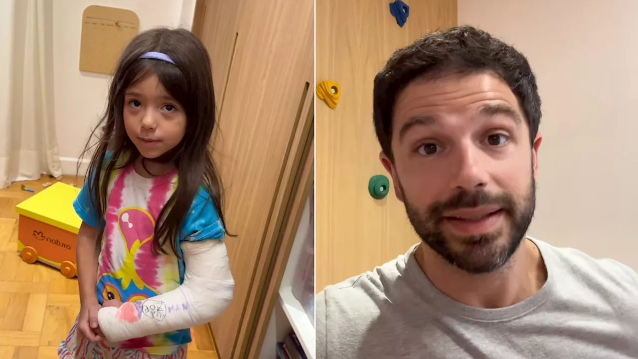 Filha de Sabrina Sato e Duda Nagle quebra o braço: “Foi um susto”