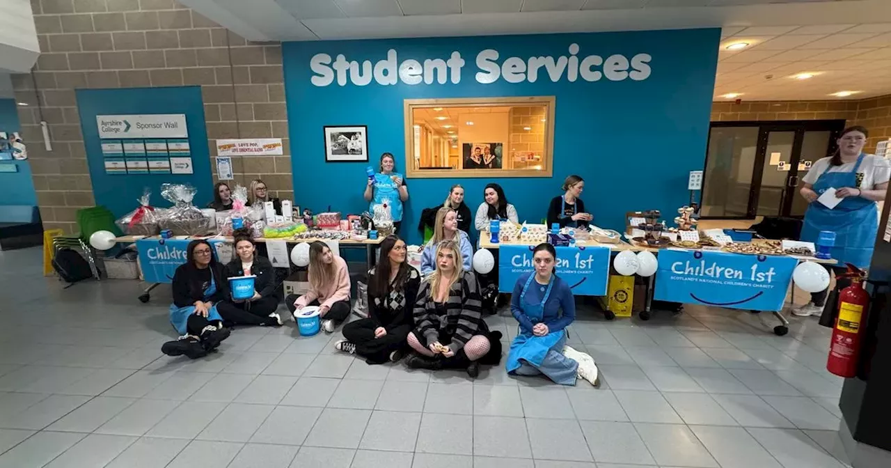 Ayrshire students raise funds for local families in need of support