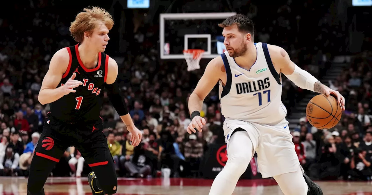 30-point Luka Doncic triple-double lifts Mavericks past Raptors