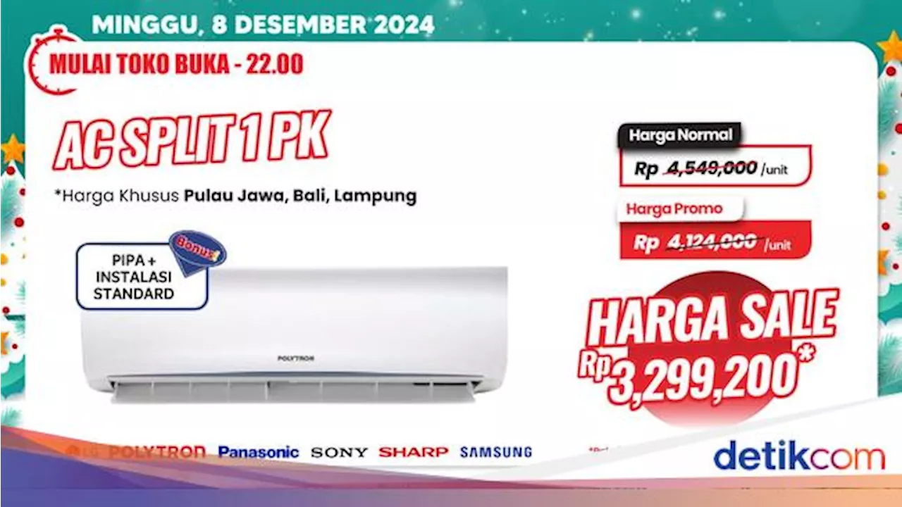 Di Transmart Full Day Sale, Beli AC Ada Potongan Rp 1 Jutaan