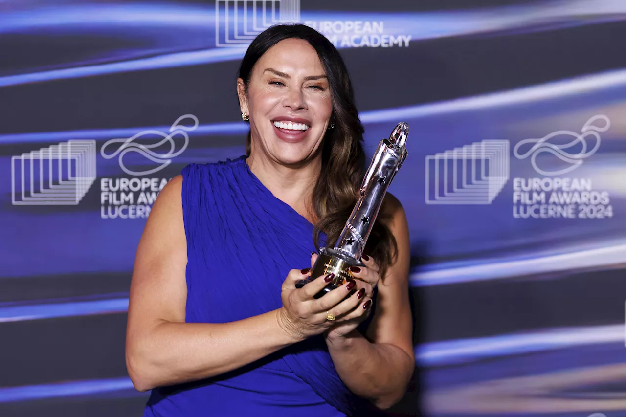 Karla Sofía Gascón, mejor actriz en los Premios de Cine Europeo