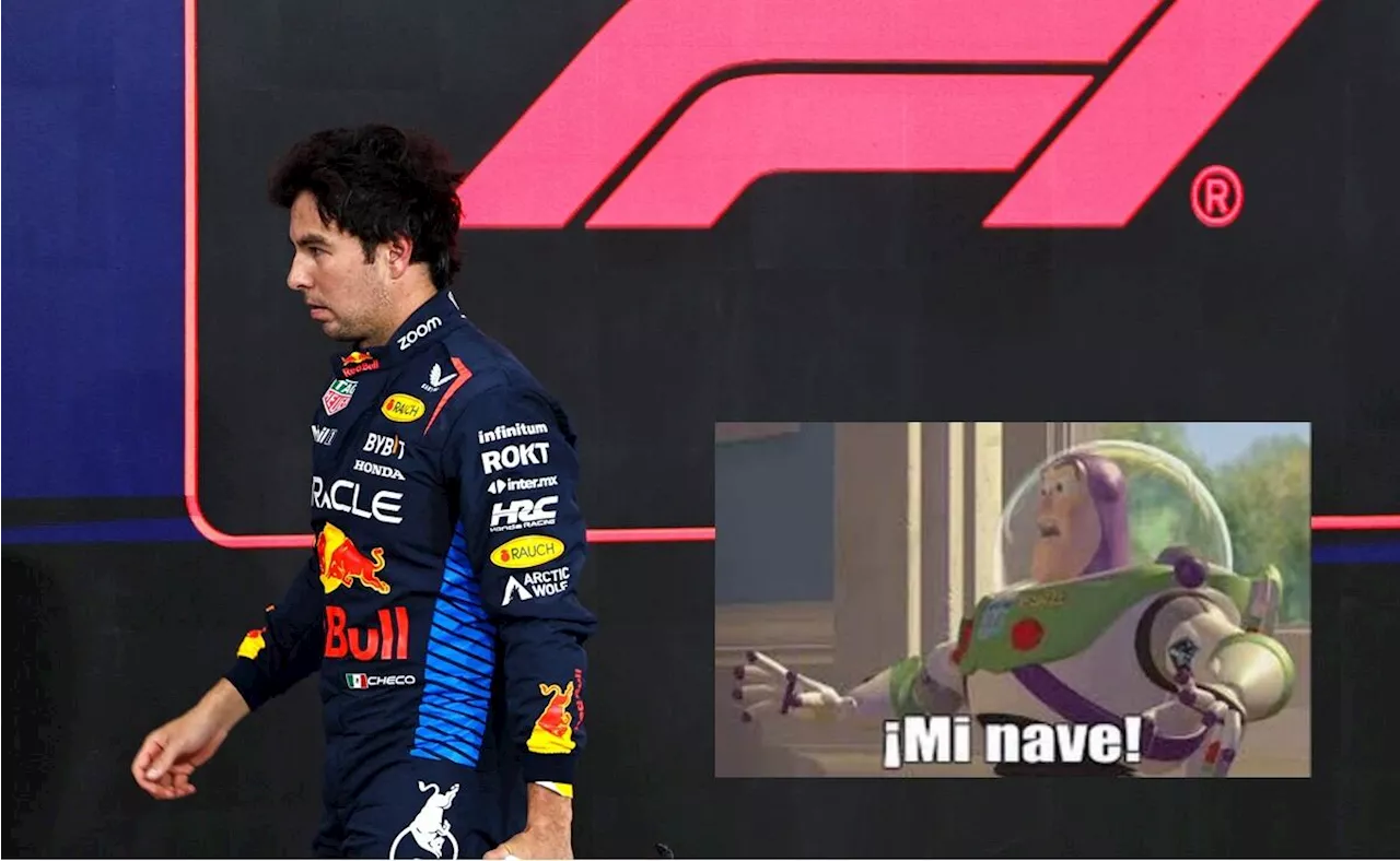 Checo Pérez abandona el Gran Premio de Abu Dhabi, pero se lleva los mejores MEMES; así fue la respuesta en redes sociales