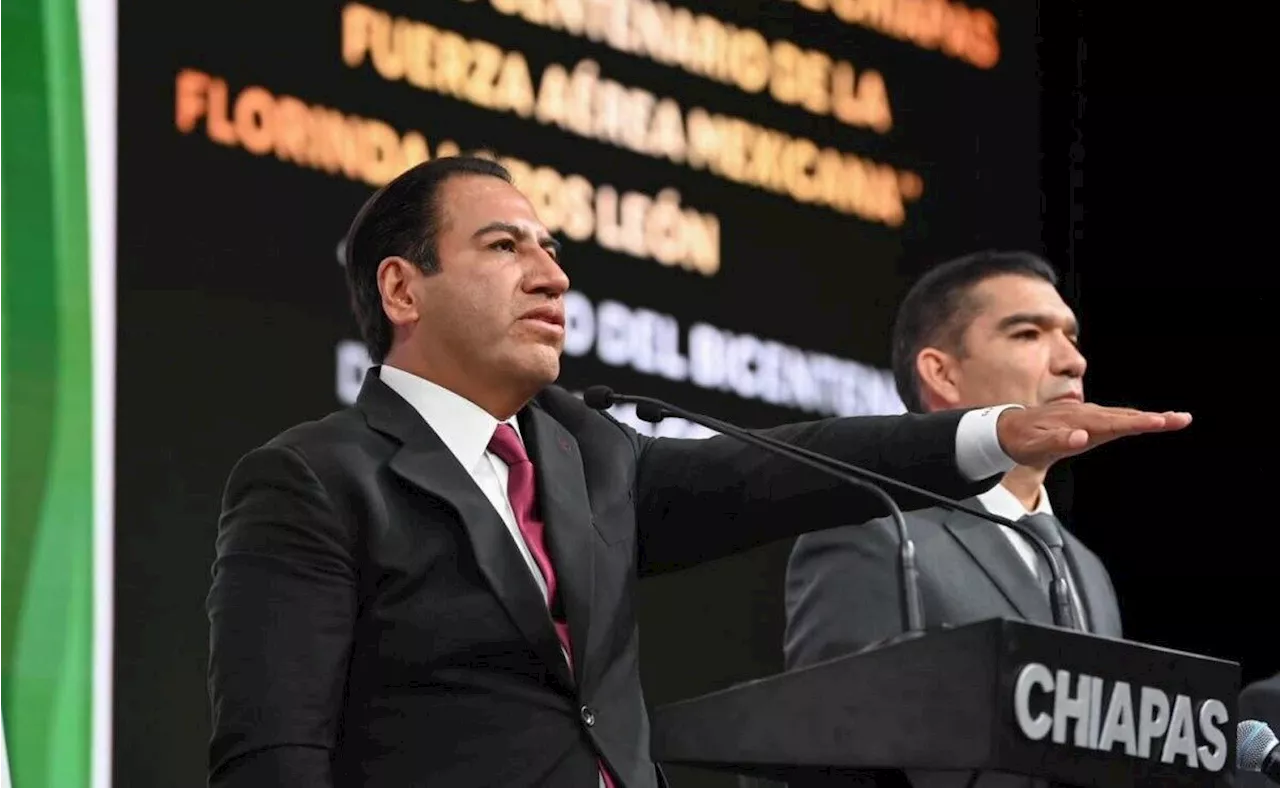 Eduardo Ramírez toma posesión como gobernador de Chiapas; “la paz volverá a reinar', asegura