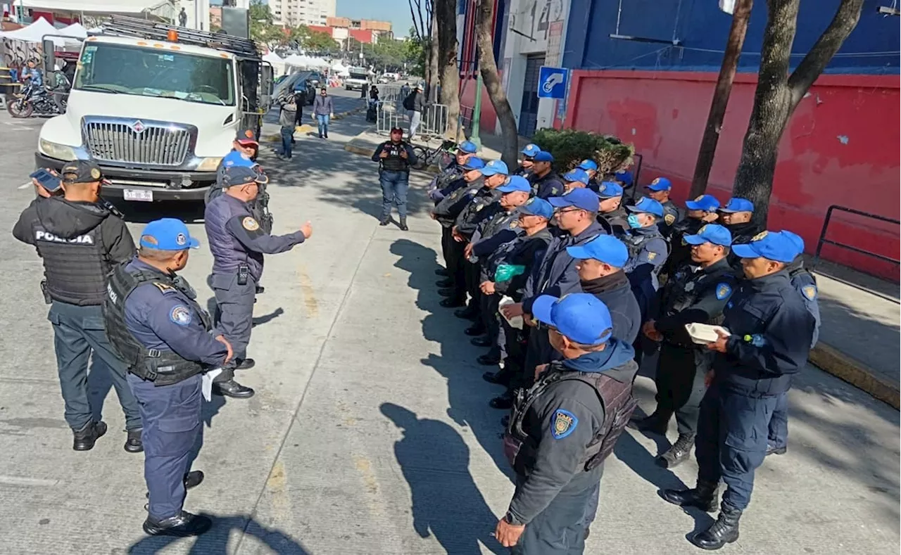 Refuerzan seguridad en el Estadio Azul por semifinal entre Cruz Azul vs América