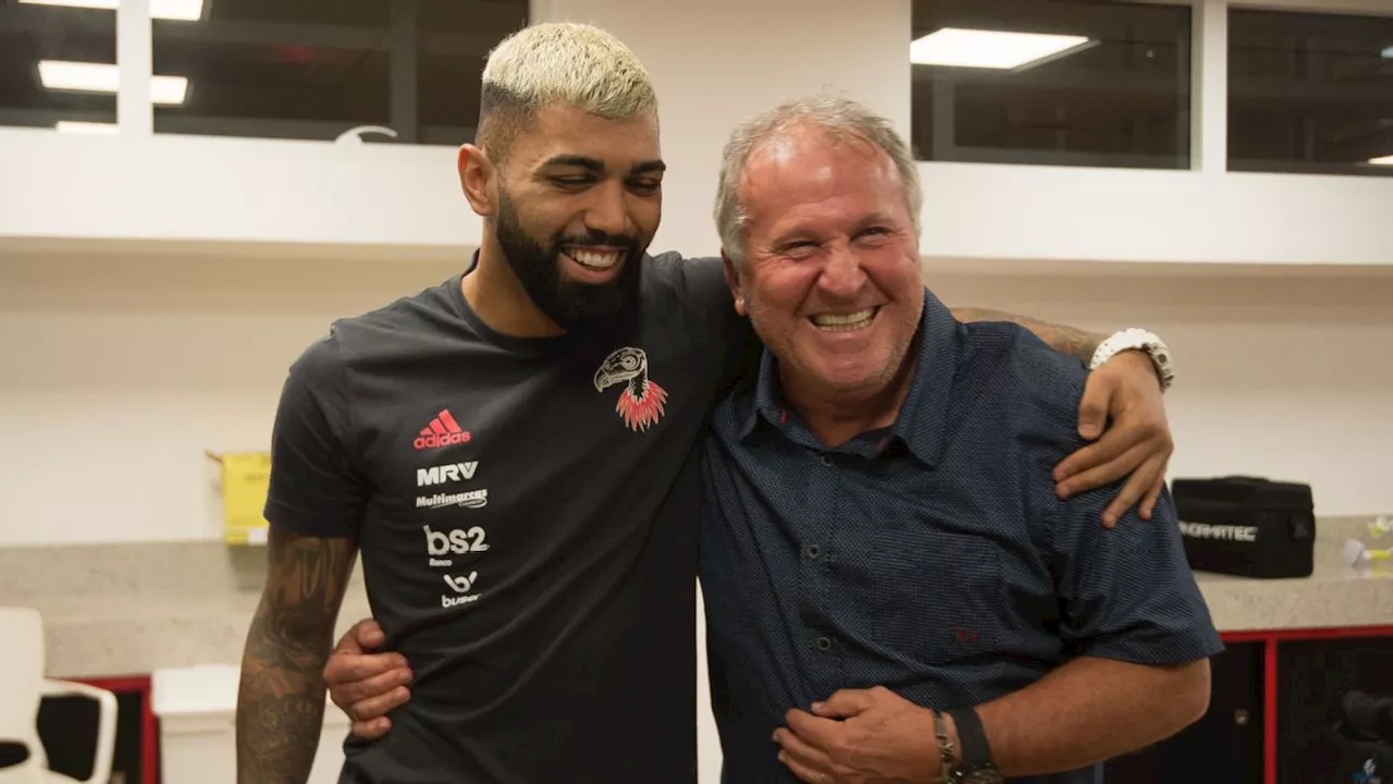 Zico manda recado emocionante a Gabigol na despedida do Flamengo