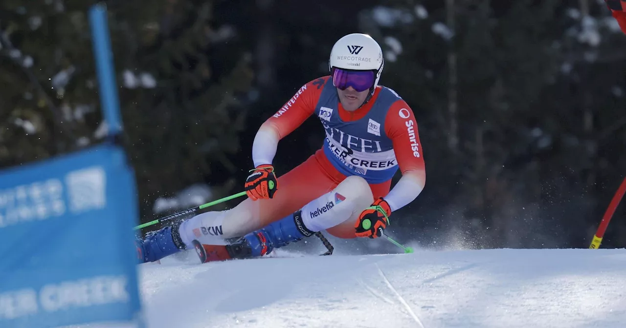 Thomas Tumler prend les devants lors de la 1re manche du géant